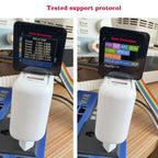 TE-PD45 GaN 45W PD3.0 / Type-C + USB 3.0 Charger with Type-C to Type-C Data Cable, EU Plug — view 9