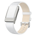 Silver Pin Buckle Leather Watch Band