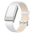 Silver Pin Buckle Leather Watch Band