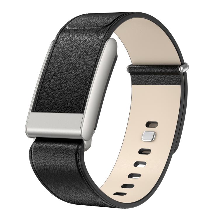 Rivet Buckle Leather Watch Band — view 8