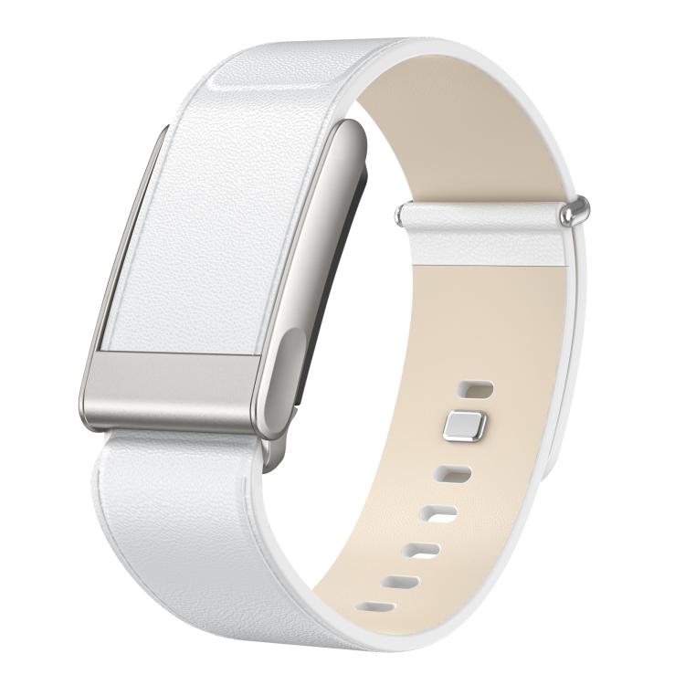 Rivet Buckle Leather Watch Band
