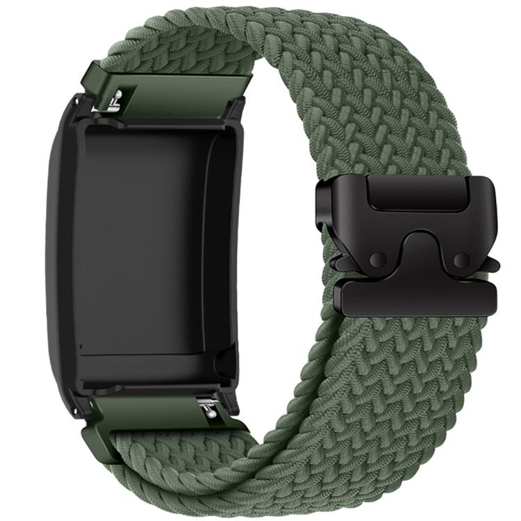 Parachute Buckle Elastic Nylon Braided Watch Band