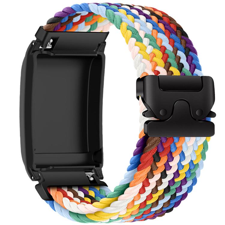 Parachute Buckle Elastic Nylon Braided Watch Band — For WHOOP 4.0