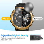 HD Tempered Glass Watch Screen Protector Film