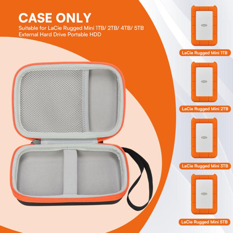 For LaCie Rugged Mini Hard Disk Portable Storage Protection Bag — view 4