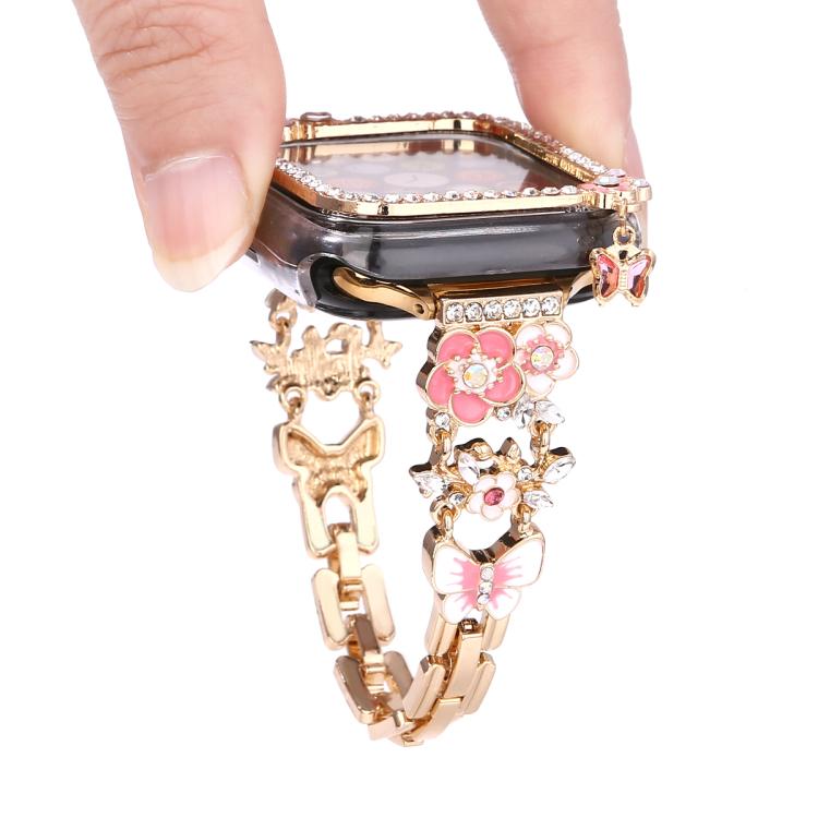 Tassel Flower Single Diamond Hollow PC Watch Shell