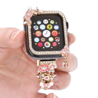 Tassel Flower Single Diamond Hollow PC Watch Shell