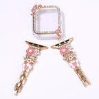 Tassel Flower Single-Diamond Hollow Watch Shell Band Kit