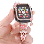 Tassel Flower Single-Diamond Hollow Watch Shell Band Kit