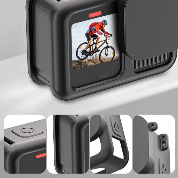 Silicone Protective Cover with Wrist Strap & Lens Cover & Side Interface Cover