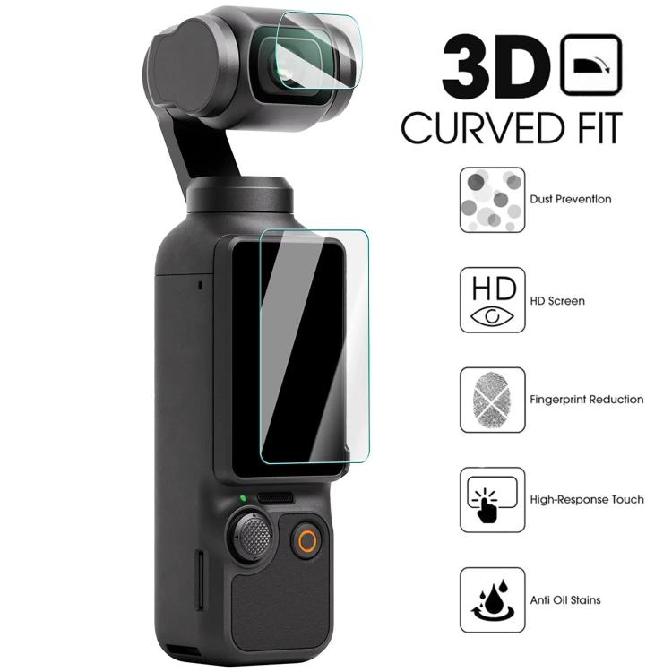Easy Install HD AR Hardness Tempered Glass Lens Film Screen Protector
