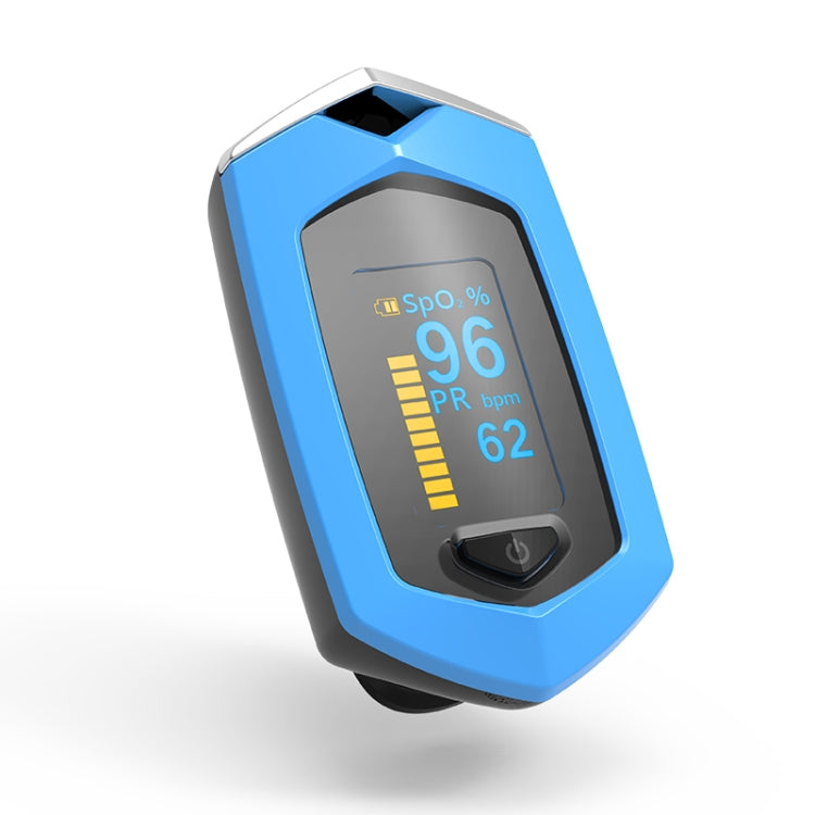 Portable Pulsioximetro Finger spo2 Pulse oxymeter blood oxygen monitor saturatiemeter (Orange) — view 7