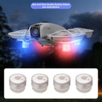 For DJI Neo 2 DJ-64 Mini Night Flight Cool Colored LED Flashlight — 4pcs