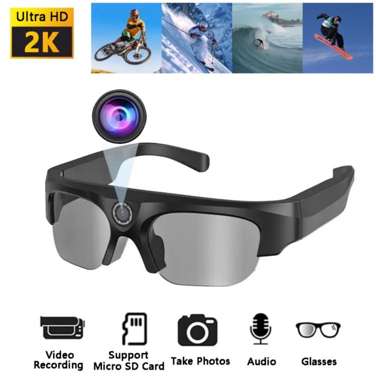 Multifunctional Video Camera Photo Recorder Bluetooth Smart Sports Glasses