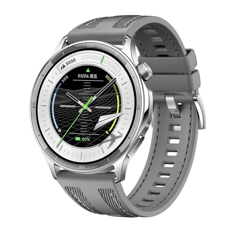 Composite Weave Nylon Silicone Watch Band — Starlight