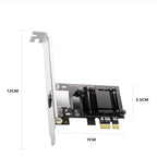 Single Port 5.0G High Speed Diskless Realtek 8126 PCIeX1 Network Card