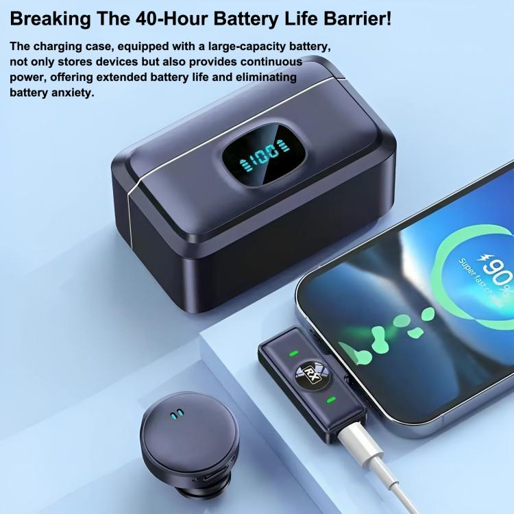 DS-Q8 Wireless Lavalier Noise Reduction Microphone — view 5