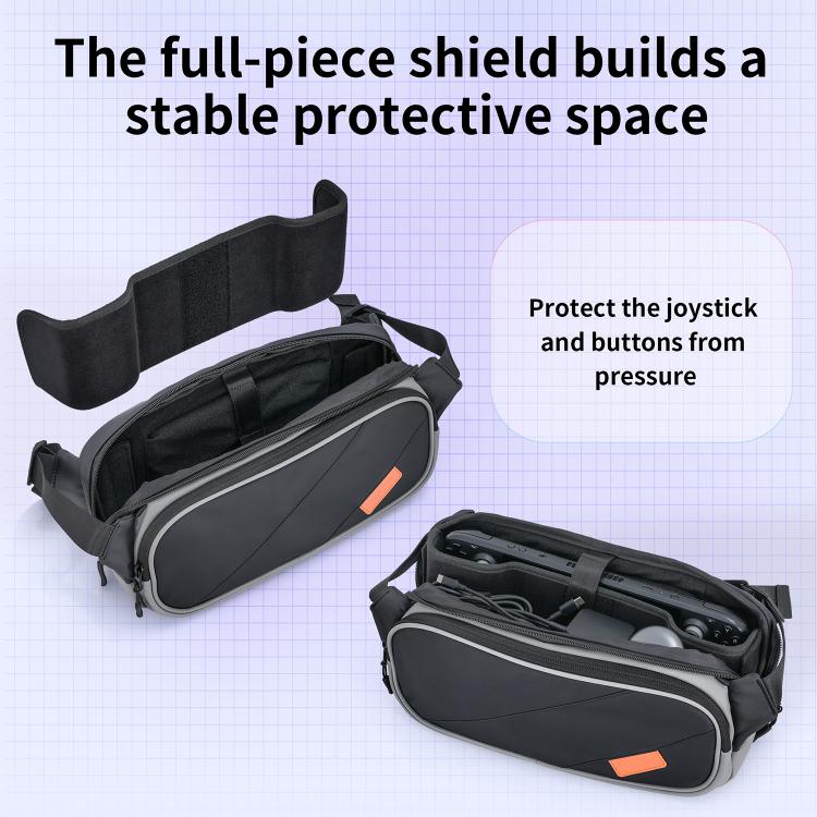 EVA Inner Tray Gaming Console Crossbody Bag