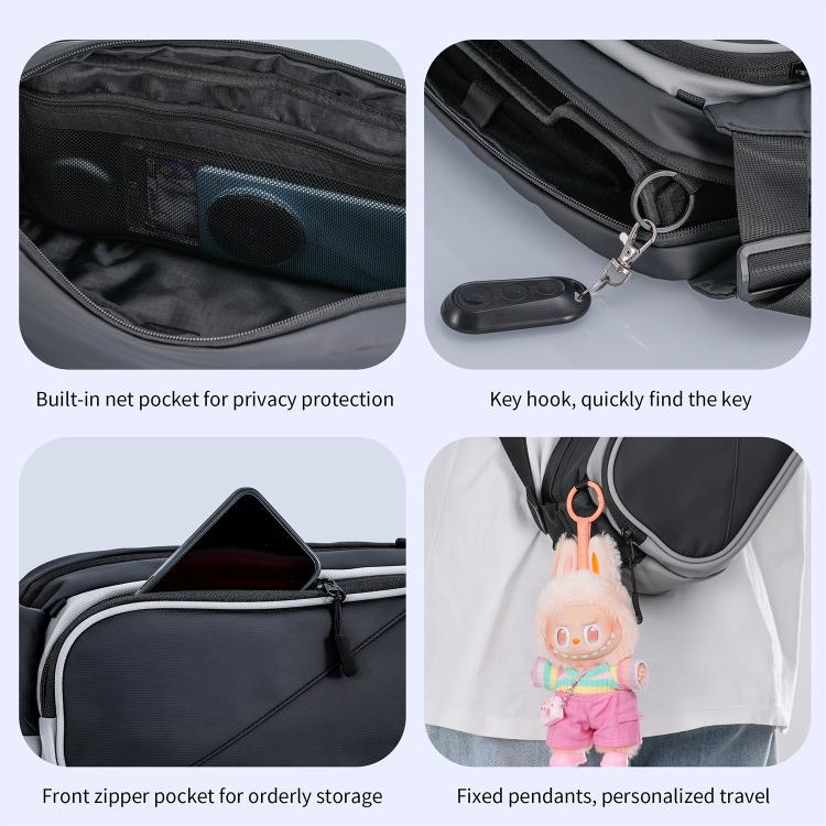 EVA Inner Tray Gaming Console Crossbody Bag