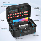 Game Controllers Multi-Functional Handheld Hard-Shell Crossbody Bag
