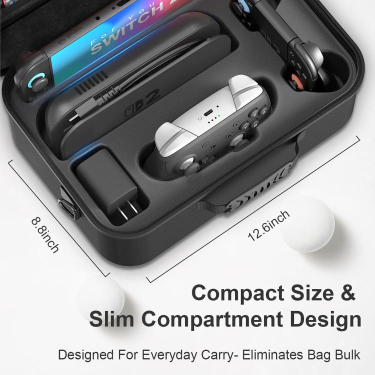 Game Controllers Multi-Functional Handheld Hard-Shell Crossbody Bag