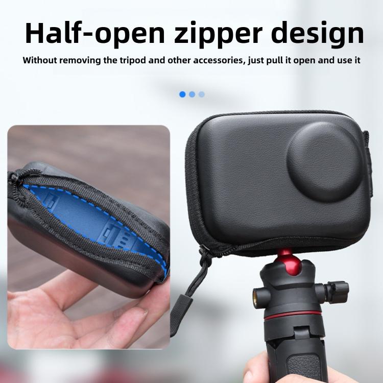 Mini Half-zipper Body Storage Bag