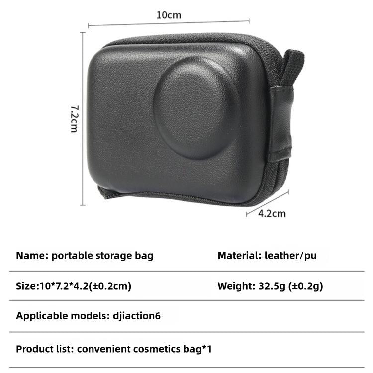 Mini Half-zipper Body Storage Bag
