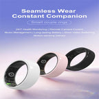 R12 SIZE 7 Smart Ring, Support Heart Rate / Blood Oxygen / Sleep Monitoring / Female Health