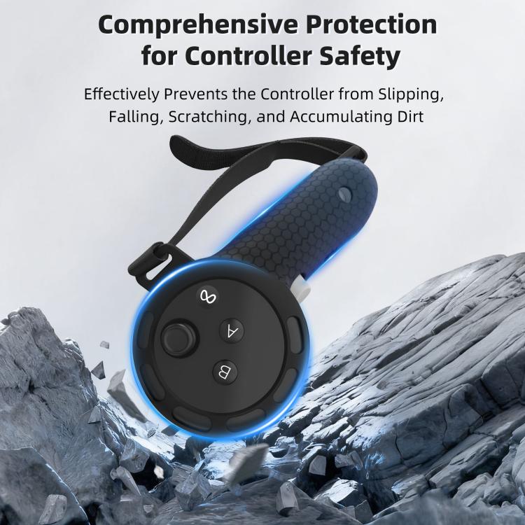 No Disassembly Required Honeycomb Silicone Handle Protective Cover