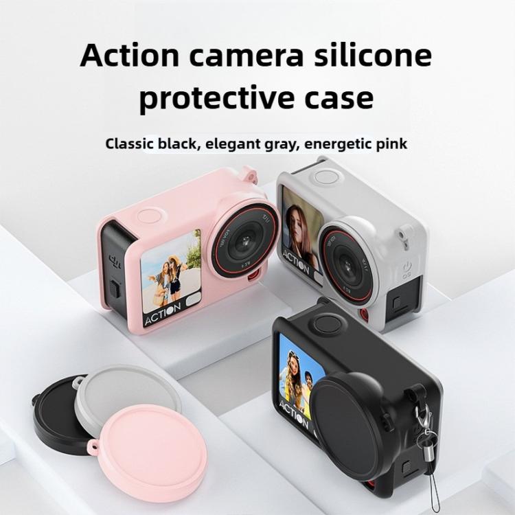 Action Cameras Body Lens Cap Silicone Protective Cover