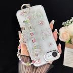 Prosperous Lucky Money Bag Cube Sugar Crystal Phone Chain
