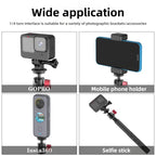 Mini 360 Degree Rotation Panoramic Metal Ball Head Mount Base — view 5