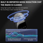 4-in-1 Wireless Lavalier Microphone System with Noise Reduction, UHF Transmission for iPhone / Android — view 6