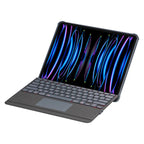 Split Bluetooth Backlit Keyboard Magnetic Four Corner Airbag Protective Case — view 3