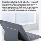 Split Bluetooth Backlit Keyboard Magnetic Four Corner Airbag Protective Case — view 13