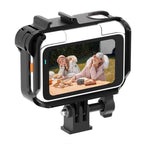 Expandable Frame Plastic Camera Rabbit Cage