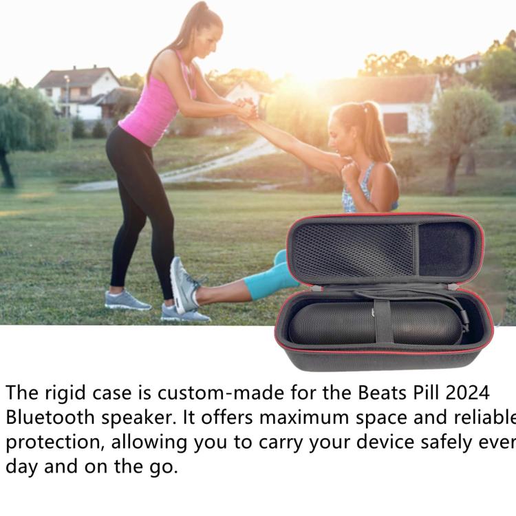 Bluetooth Speaker Hard Shell Carrying Case Outdoor Portable Protective Storage Box, For Beats Pill 2024 — view 5