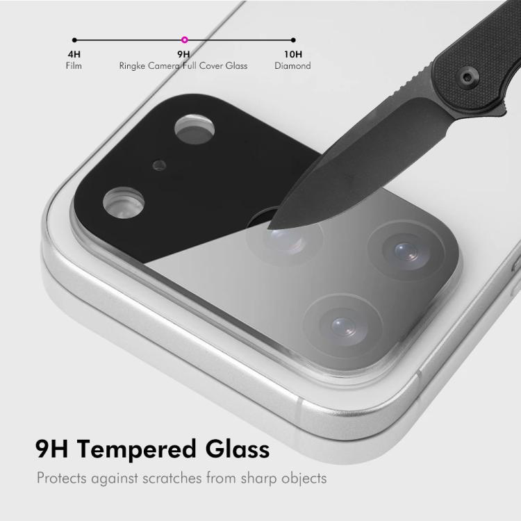 ENKAY Hat-Prince Black 9H Rear Camera Lens Tempered Glass Film
