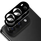 2pcs ENKAY Hat-Prince Black 9H Rear Camera Lens Tempered Glass Film