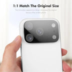 2pcs ENKAY Hat-Prince Black 9H Rear Camera Lens Tempered Glass Film
