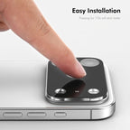 2pcs ENKAY Hat-Prince Black 9H Rear Camera Lens Tempered Glass Film