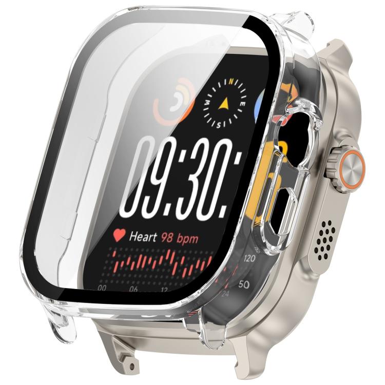 Tempered Glass Film Integrated PC Watch Protective Case