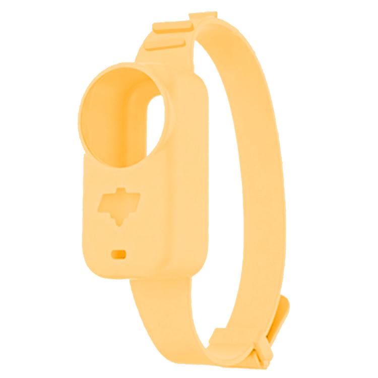 Thumb Sports Camera Expansion Strap Silicone Protective Cover — Pink