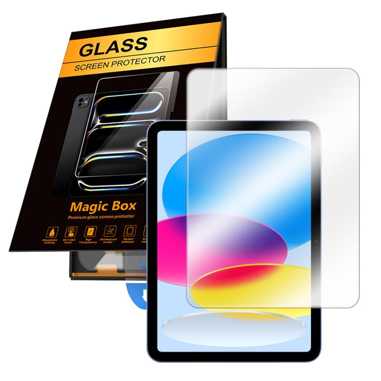 Easy Install Box Dust-Free HD Eye-Protection Tempered Glass Tablet Film — For iPad Pro 11 2025 / 2024
