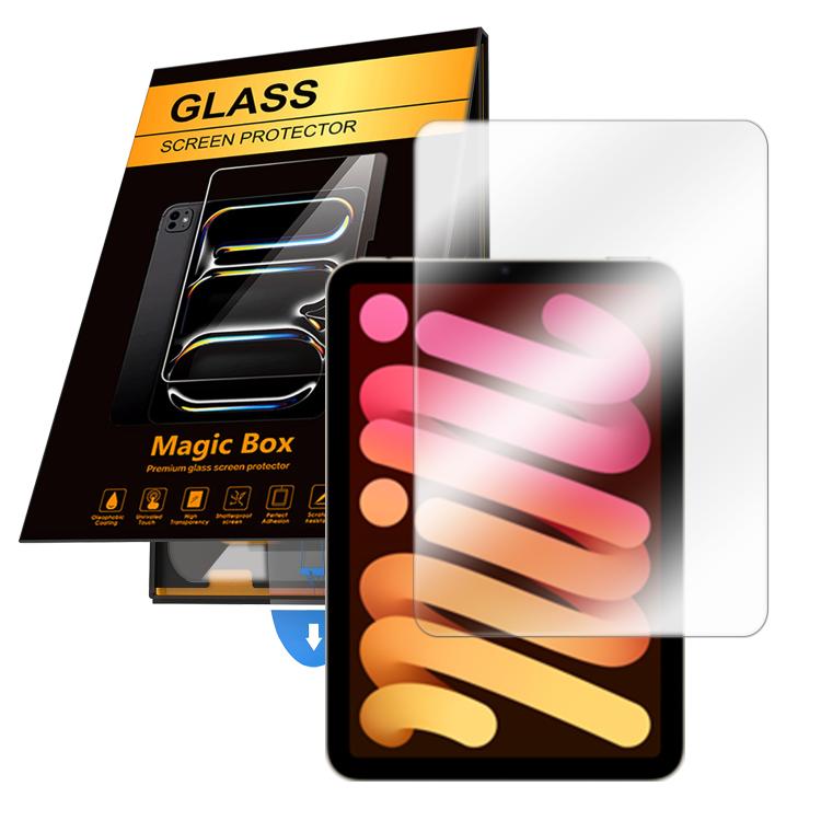 Easy Install Box Dust-Free HD Eye-Protection Tempered Glass Tablet Film — For iPad 2025 / 2022