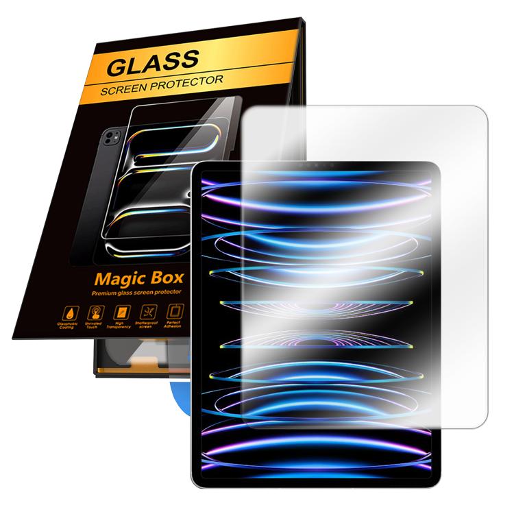 Easy Install Box Dust-Free HD Eye-Protection Tempered Glass Tablet Film — For iPad mini 2024 / mini 6