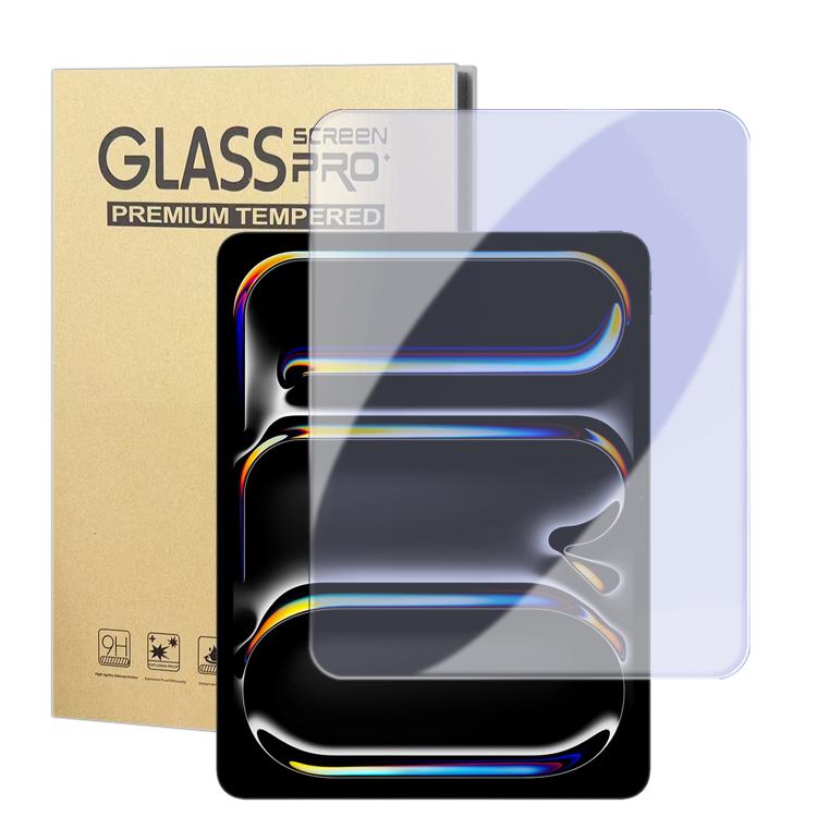 Anti-blue Light HD Anti-Fingerprint Tempered Glass Tablet Screen Film — For iPad Pro 13 2025 / 2024