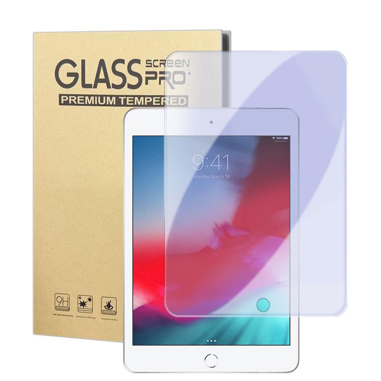 Anti-blue Light HD Anti-Fingerprint Tempered Glass Tablet Screen Film — For iPad 10.2 2021 / 2020 / 2019