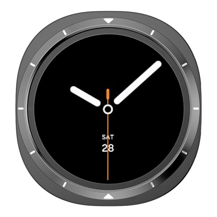 Metal Frame PC Back Cover Watch Protective Case