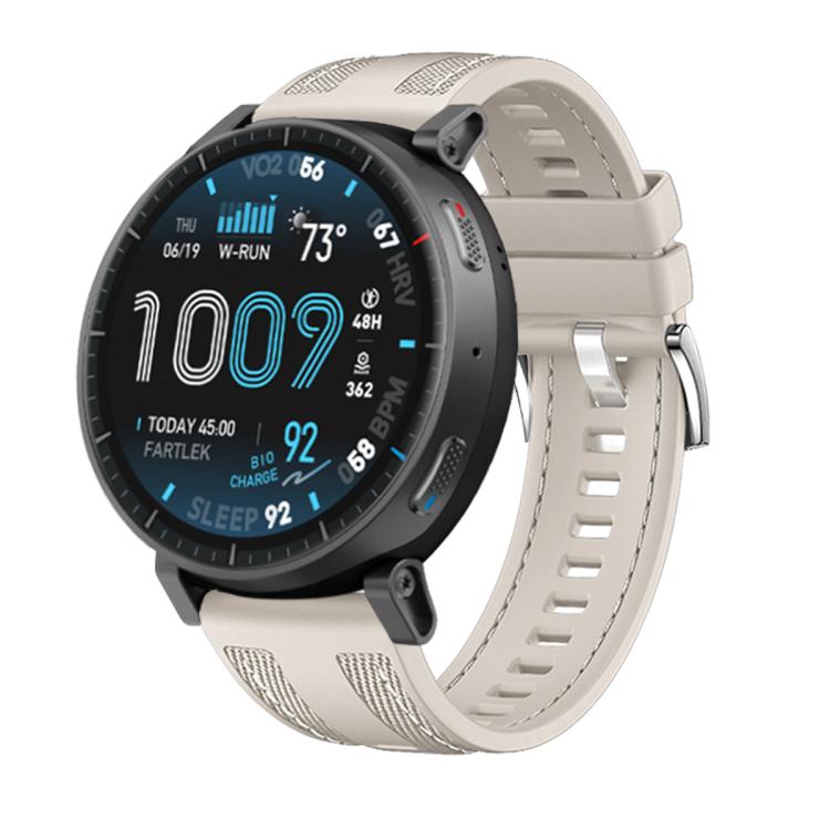Composite Weave Nylon Silicone Watch Band